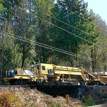men working on the railroad, near Eagle Falls, Snohomish County, Washington