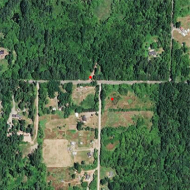 aerial view of 9 June 2019 H Street Road site, 2016