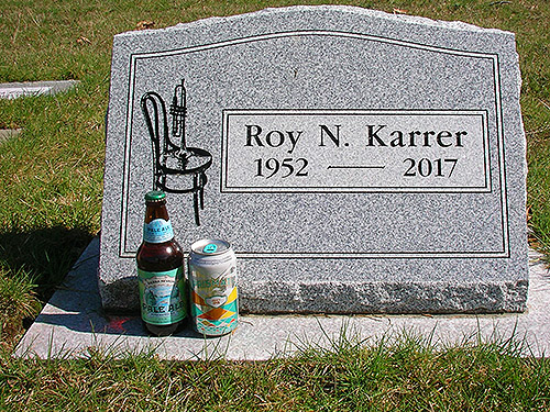 beer offering on grave, Saxon Cemetery, Saxon Road, South Fork Nooksack River, Whatcom County, Washington