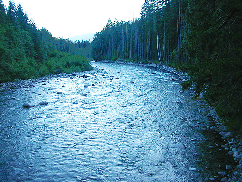 North Fork Skykomish River at Galena, Snohomish County, Washington