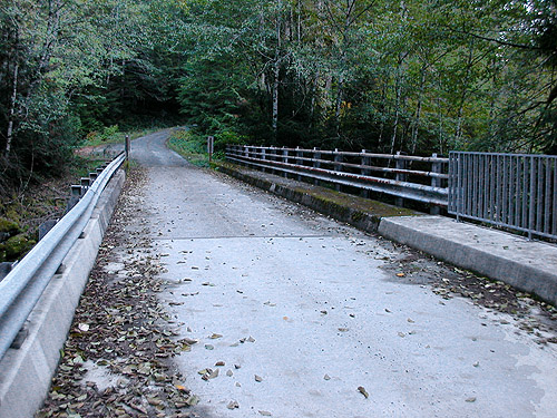 Sulphur Creek Bridge, upper Suiattle River, Snohomish County, Washington