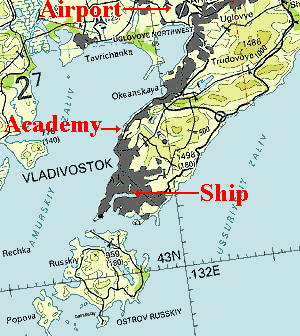 Vladivostok Map
