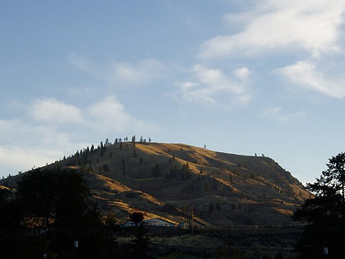 Bear Mountain as seen from Chelan, Washington