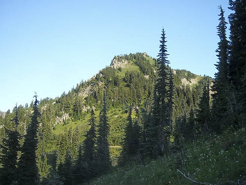 Naches Peak from east side of Chinook Pass, Yakima County, Washington