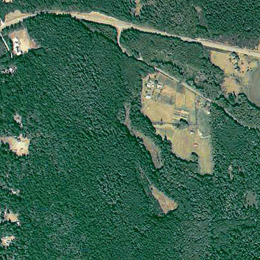 1997 aerial photo, Trustland Trail area, 
