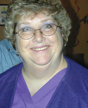 photo of Vickie Galloway at the 2003 Scarabs Yule Party
