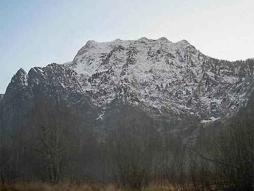 Big Four Mountain from Big 4 Picnic Area, Snohomish County, Washington