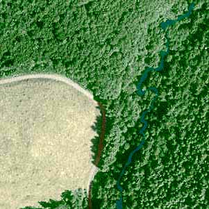 aerial photo (1990), Bozy Creek, Black Hills, Grays Harbor County, Washington