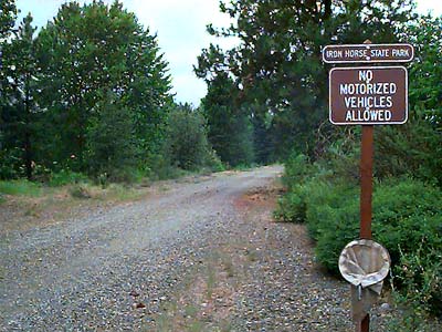 John Wayne Trail west of South Cle Elum, Kittitas County, Washington