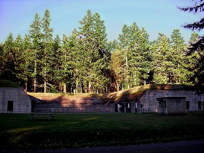Henry Bankhead gun bunker, Fort Flagler, Marrowstone Island, Washington