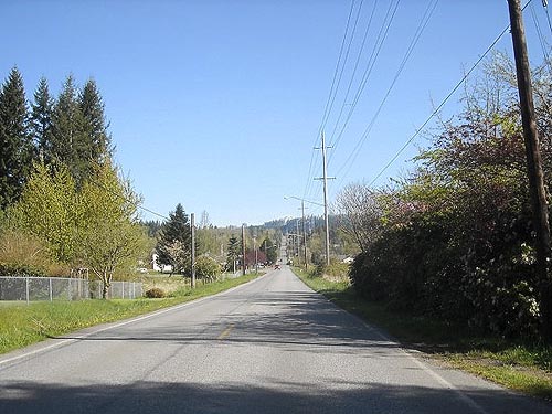 Sultan Basin Road on route to Haywire Ridge, Snohomish County, Washington
