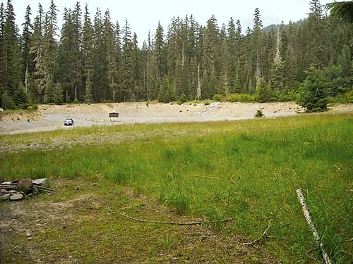 gravel pit S of Salmon La Sac, Kittitas County, Washington