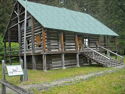 historic Salmon La Sac Ranger Station, Kittitas County, Washington