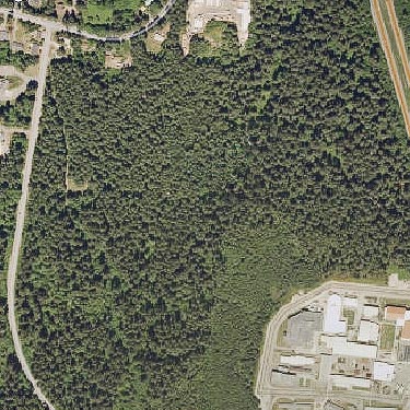 2009 aerial photo of McCormick Forest Park, Pierce County, Washington