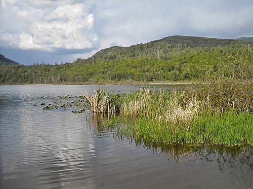 Beaver Lake, E of Mount Vernon, Skagit County, Washington