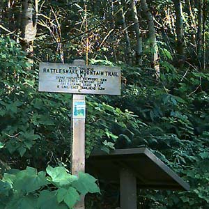 trailhead, Rattlesnake Mountain Trail, King County, Washington