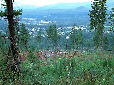 view of Snoqualmie Valley from Rattlesnake Mountain Trail, King County, Washington