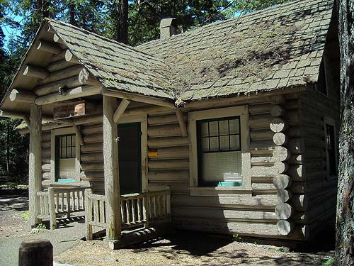 historic Silver Creek Guard Station, Greenwater River, Pierce County, Washington
