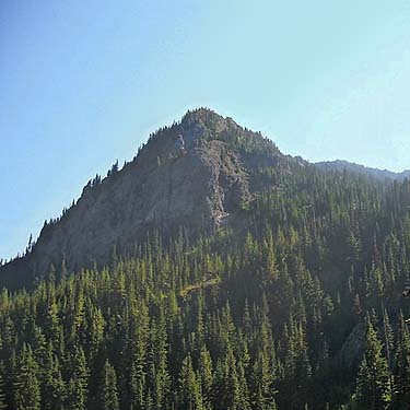 Lower peak near Windy Camp, Mt. Townsend trail, Jefferson County, Washington
