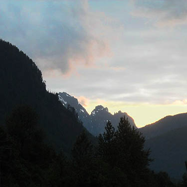 Mount Index, Washington from the east, 20 June 2009