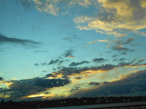 near-sunset over Lake Washington, 15 May 2026