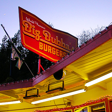 Big Bubba's Burgers, Allyn, Washington