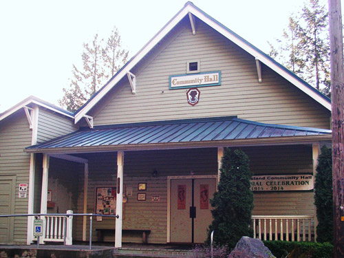Harstine Community Hall, Hartstene Island, Mason County, Washington