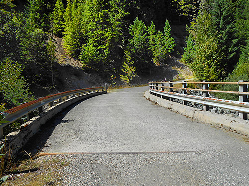 Bar Creek Bridge, N of Mt Baker, Washington