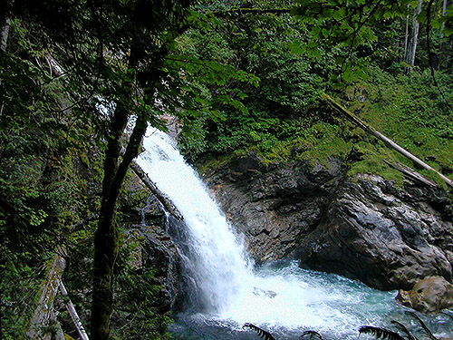 North Fork Sauk Falls, North Fork Sauk River, Snohomish County, Washington