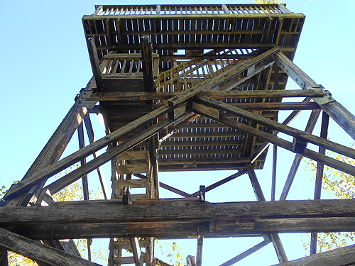 observation tower at big meadow, Big Meadow Lake, Pend Oreille County, Washington