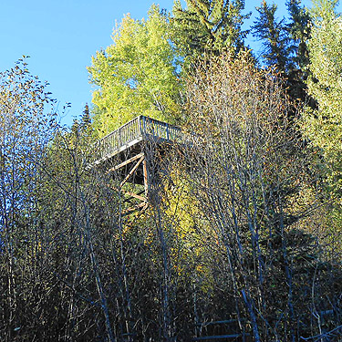 observation tower at big meadow, Big Meadow Lake, Pend Oreille County, Washington