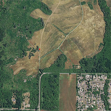 2019 aerial photo, Birch Point peninsula, Whatcom County, Washington