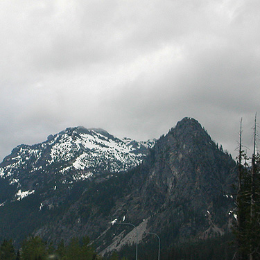 Mount Snoqualmie and Guye Peak, Snoqualmie Pass, Washington on 29 May 2018