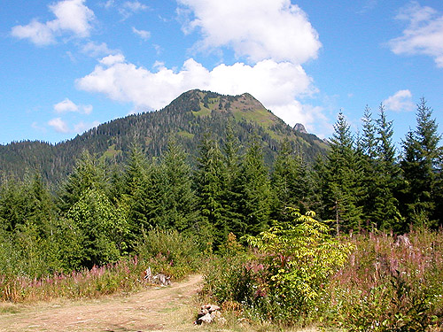 Church Mountain from summit of West Church Ridge, Whatcom County, Washington