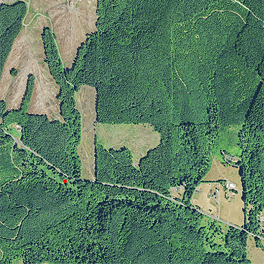 2021 aerial photo of King Creek site, Buckhorn Hill area, Lewis County, Washigton