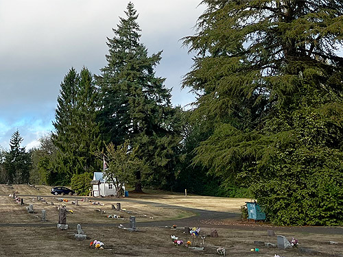 north part of Satsop Cemetery, Grays Harbor County, Washington