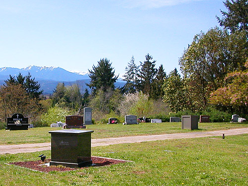 Sequim View Cemetery, north of Sequim, Washington