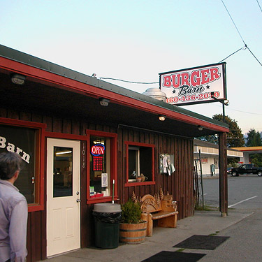 Burger Barn in Darrington, Washington