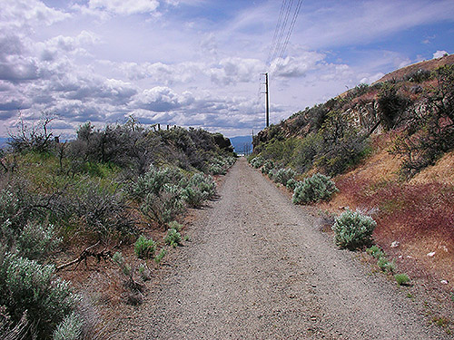 John Wayne Trail east of  East Kittitas, Kittitas County, Washington