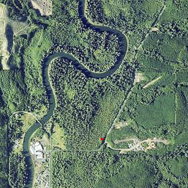location of first August site on East Fork Hoquiam River, Grays Harbor County, Washington