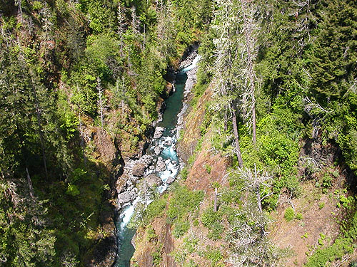 South Fork Skokomish River below the High Bridge, Mason County, Washington