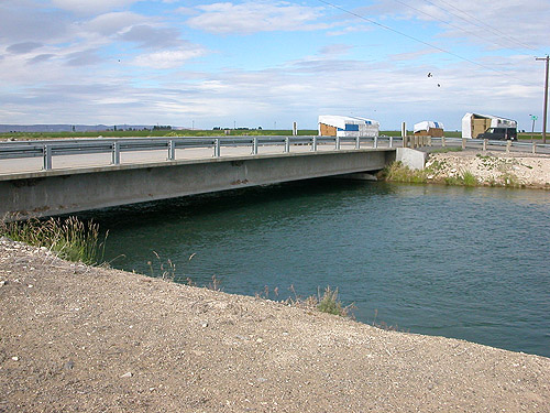 West Canal Bridge, east of Flat Lake, Grant County, Washington