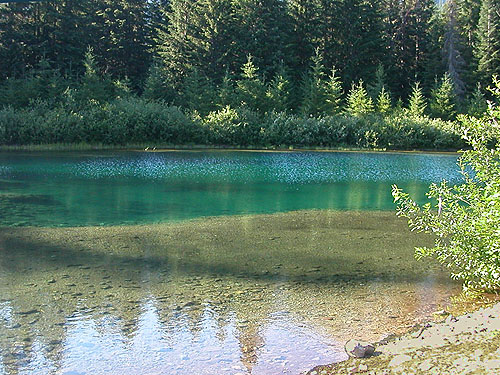 Heli's Pond, Gold Creek Valley near Snoqualmie Pass, Washington