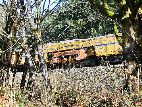 Dynamic Tamping Express, near Eagle Falls, Snohomish County, Washington