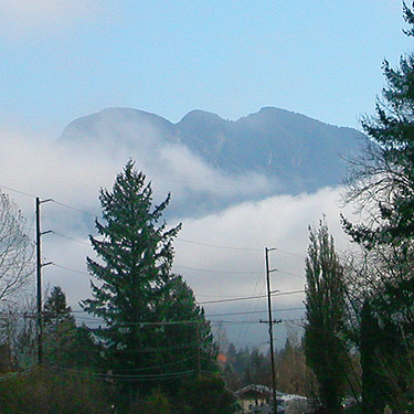 Mount Index from near Eagle Falls, Snohomish County, Washington