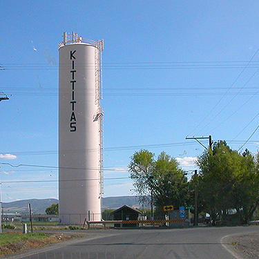 iconic silo in Kittitas, Washington