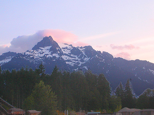 Whitehorse Mountain near Darrington, Washington on 24 May 2023