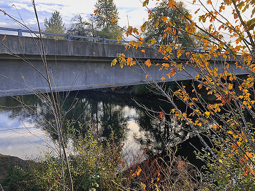 Kirkwood Memorial  Bridge, Wynoochee River, Washington