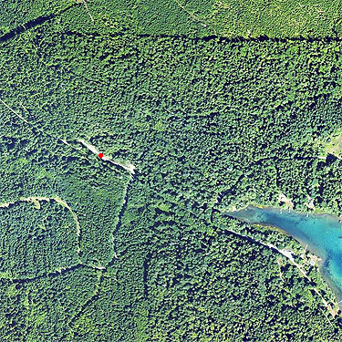 site location Upper Lyre River, Clallam County, Washington