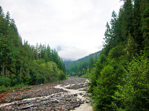 Boulder Creek, SE base of Mt Baker, Whatcom County, Washington